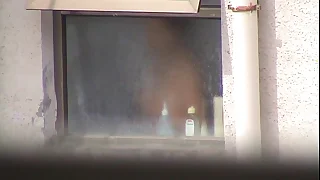 Espiada desde el balcon&comma; ricas tetas