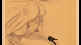 output erotic drawings